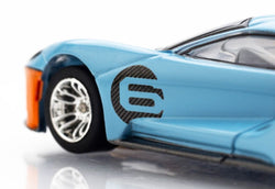 AFX Ford GT 2020 Heritage #6 Gulf Livery HO Scale Slot Car – 22052