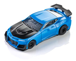 AFX 2021 Camaro ZL1 HO Slot Car (Rapid Blue) (LWB) (Mega G+) 22079 (ONLINE ORDER ONLY)