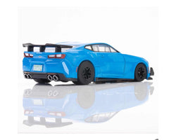 AFX 2021 Camaro ZL1 HO Slot Car (Rapid Blue) (LWB) (Mega G+) 22079 (ONLINE ORDER ONLY)