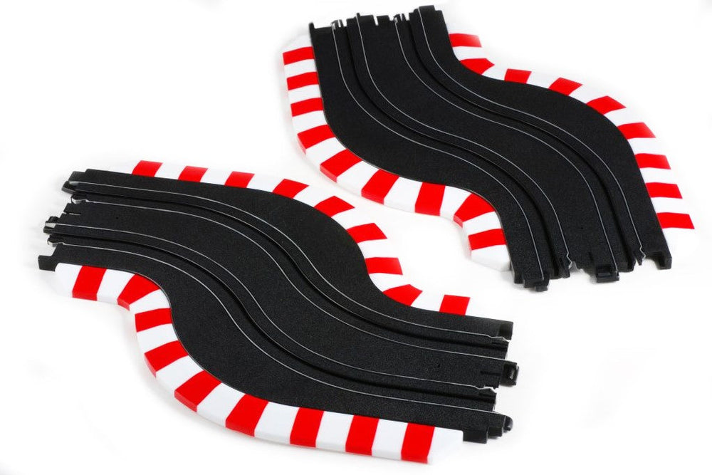 AFX Racing Track Chicane Set Left & Right 70617 (ONLINE ORDER ONLY)