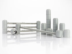 AFX Racing 4 Lane Bridge Support, 4 pack 70618 (ONLINE ORDER ONLY)