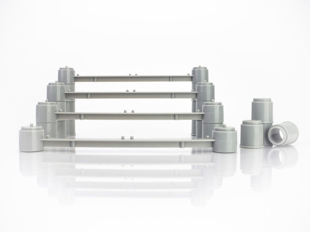 AFX Racing 4 Lane Bridge Support, 4 pack 70618 (ONLINE ORDER ONLY)