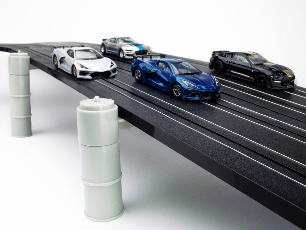 AFX Racing 4 Lane Bridge Support, 4 pack 70618 (ONLINE ORDER ONLY)