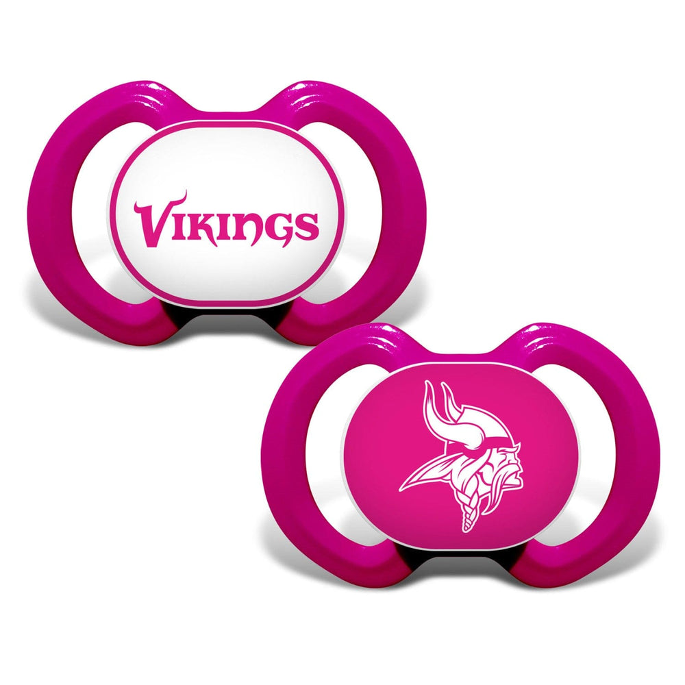 Minnesota Vikings - Pink Pacifier 2-Pack (ONLINE ORDER ONLY)