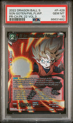 2022 DRAGON BALL SUPER SON GOTEN/FML.FLWP. #P-428 - PSA 10 (Online Order Only)