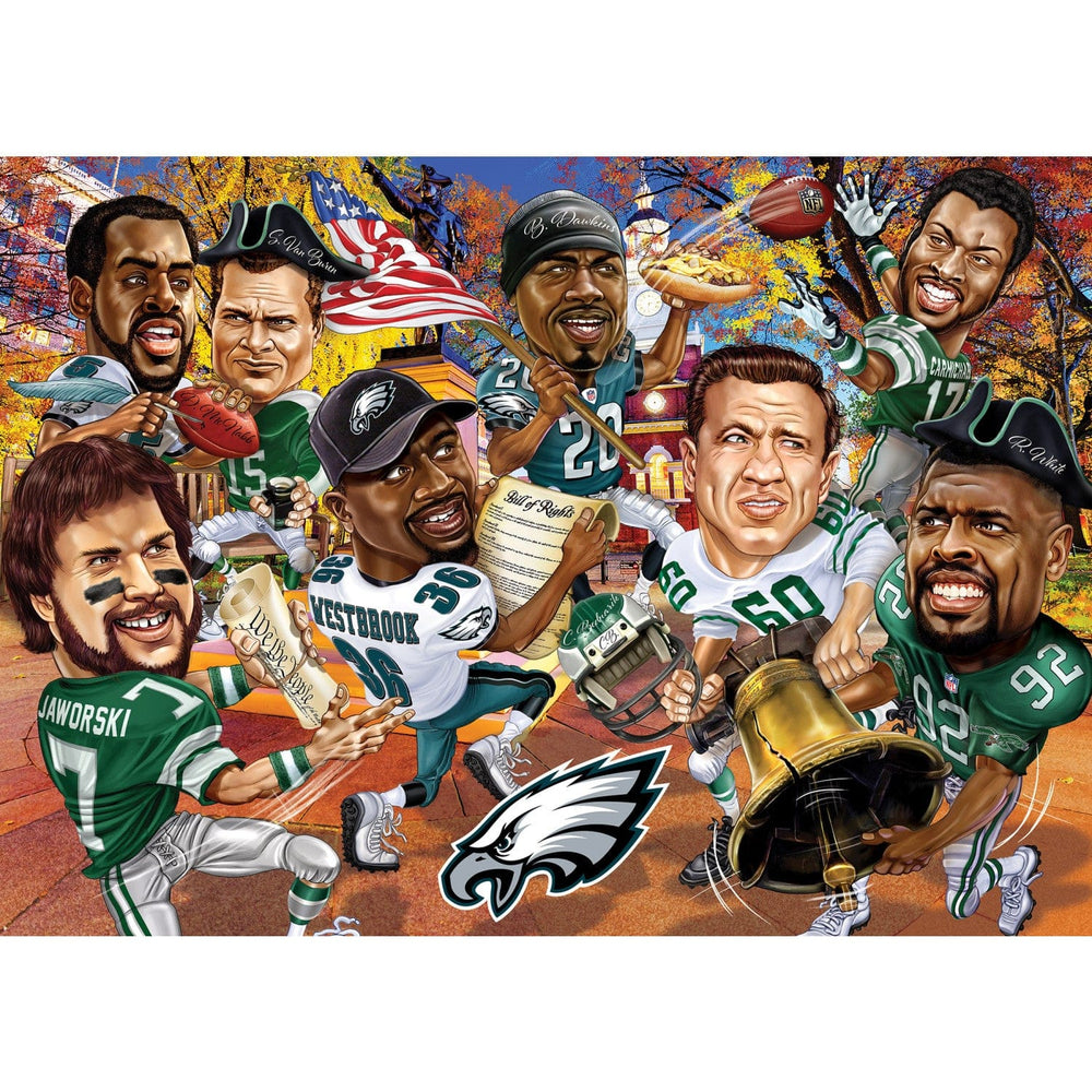 Philadelphia Eagles - All Time Greats 500 Piece Jigsaw Puzzle (ONLINE ORDER ONLY)