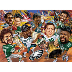Philadelphia Eagles - All Time Greats 500 Piece Jigsaw Puzzle (ONLINE ORDER ONLY)