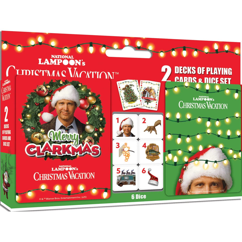 National Lampoon's Christmas Vacation 2-pack Playing Cards & Dice Set (ONLINE ORDER ONLY)