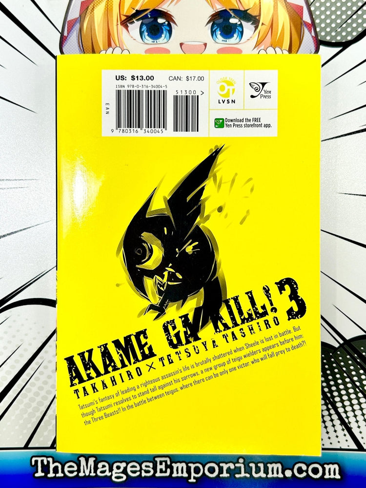 Akame Ga Kill! Vol 3 (Online Order Only)