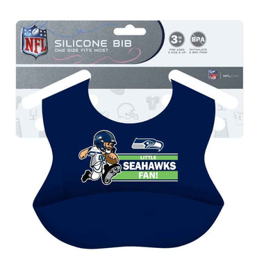 Seattle Seahawks - NFL Silicone Bib (ONLINE ORDER ONLY)