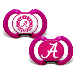 Alabama Crimson Tide - Pink Pacifier 2-Pack (ONLINE ORDER ONLY)