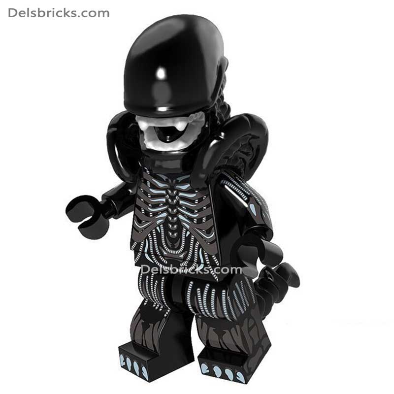 Alien Xenomorph Lego Minifigures Custom Toys 1 (ONLINE ORDER ONLY)