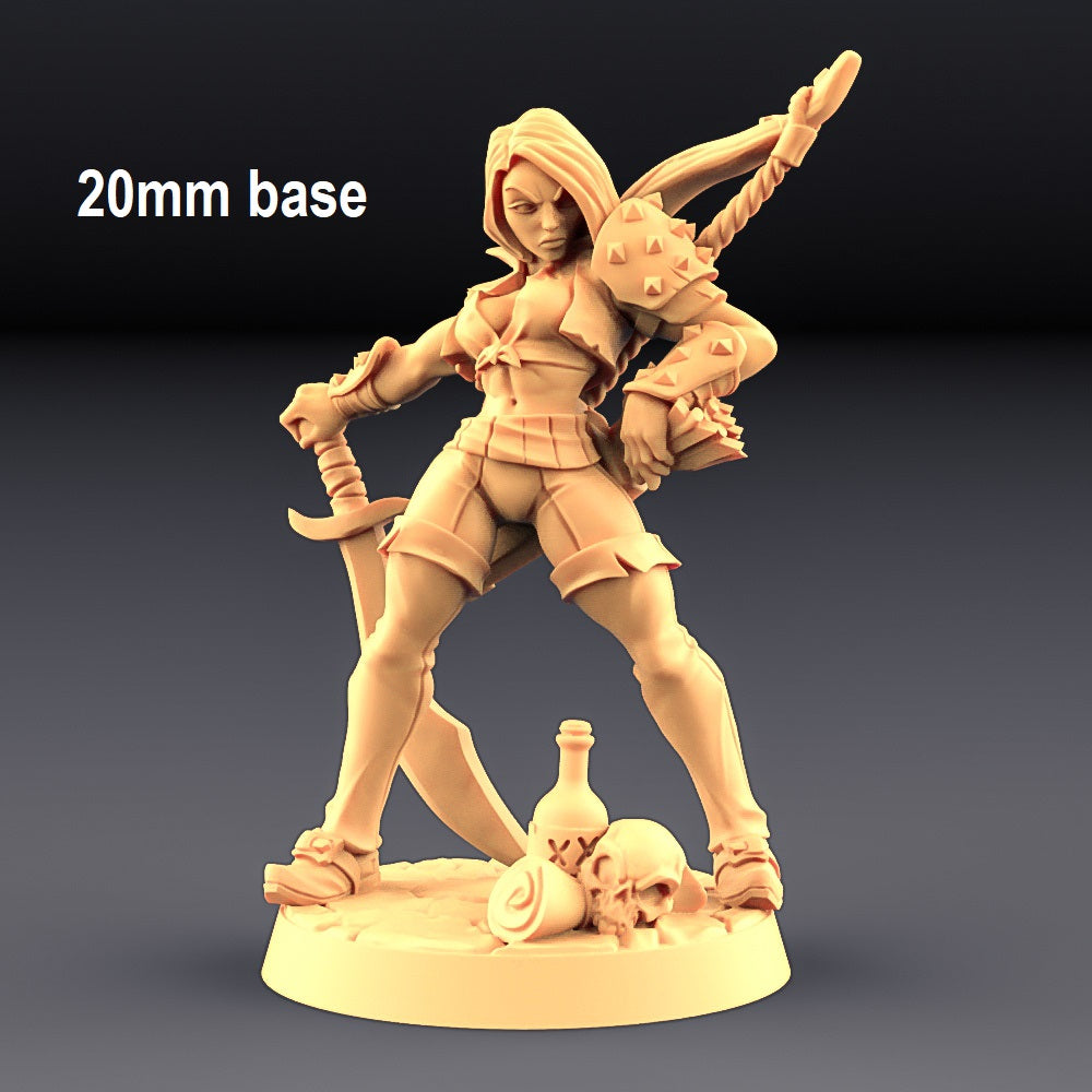 Aline the Bold (Female Human Rogue) (Online Only)
