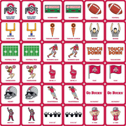 Ohio State Buckeyes Matching Game