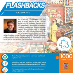 Flashbacks - Jukebox Jive 1000 Piece Jigsaw Puzzle (ONLINE ORDER ONLY)