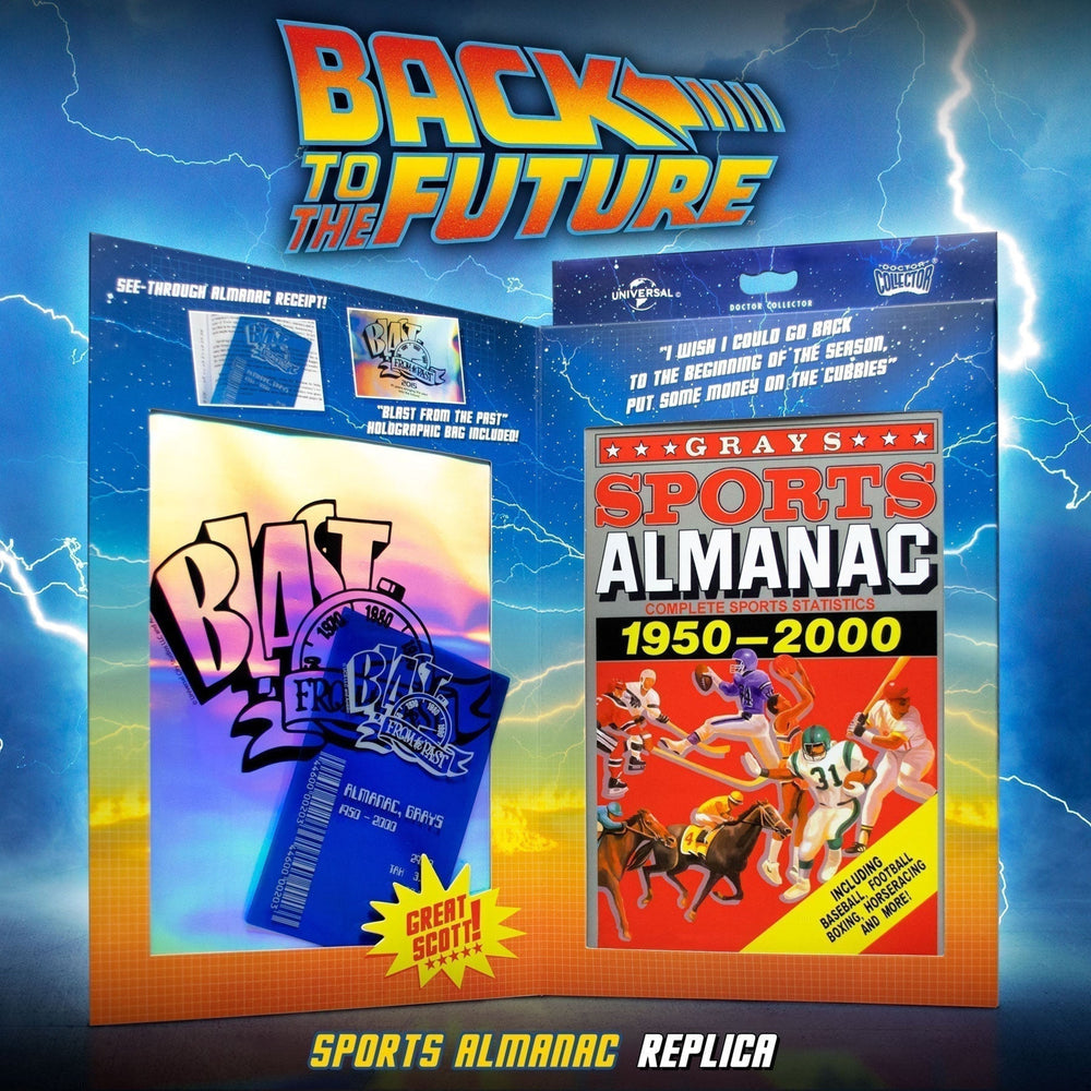 Back to the Future Part II "Grays Sports Almanac" prop replica (ONLINE ORDER ONLY)
