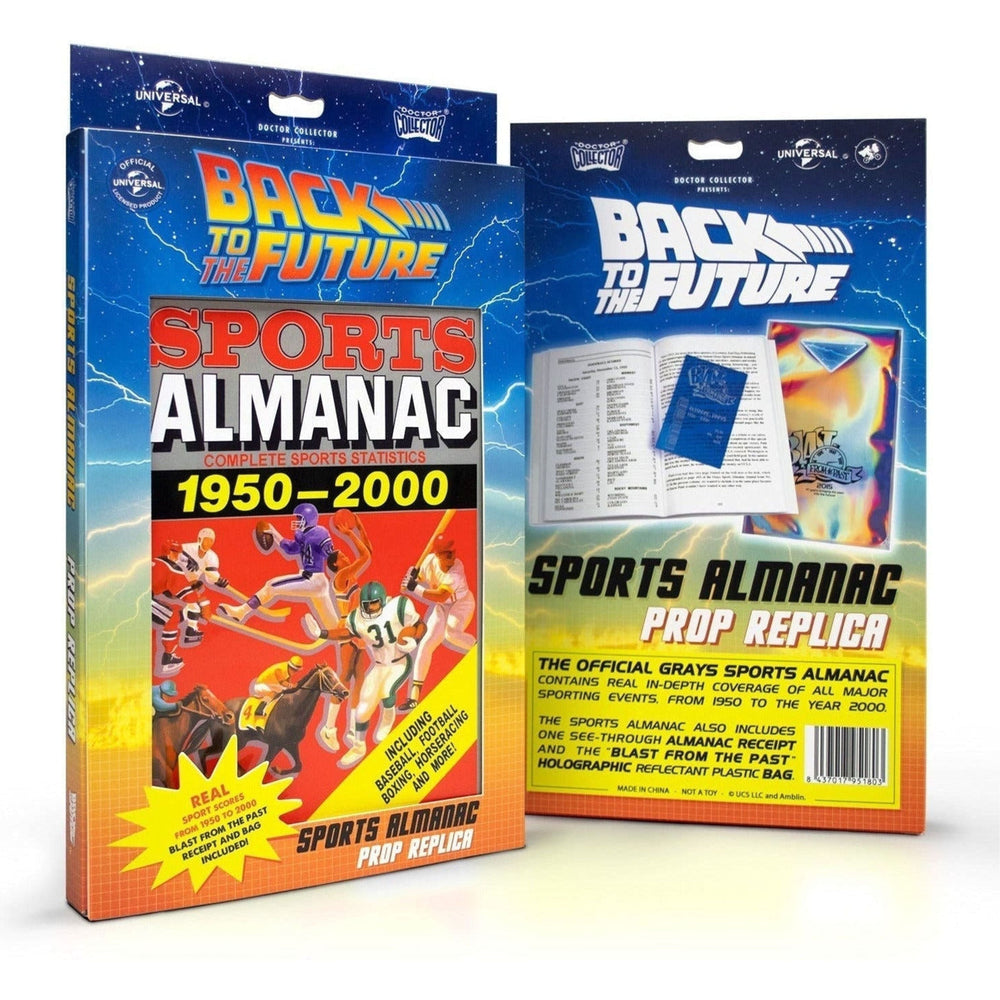 Back to the Future Part II "Grays Sports Almanac" prop replica (ONLINE ORDER ONLY)