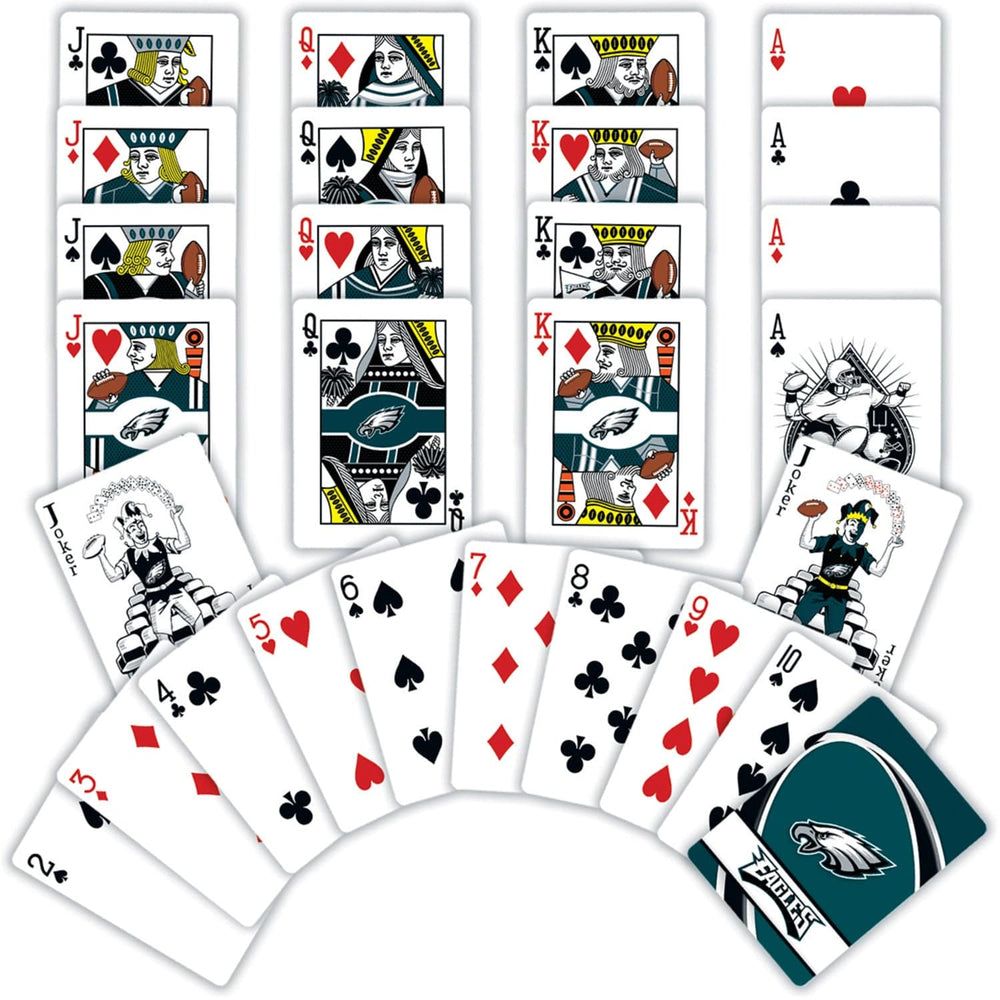 Philadelphia Eagles Playing Cards - 54 Card Deck (ONLINE ORDER ONLY)