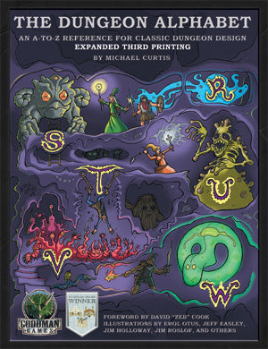 The Dungeon Alphabet Expanded (ONLINE ORDER ONLY)