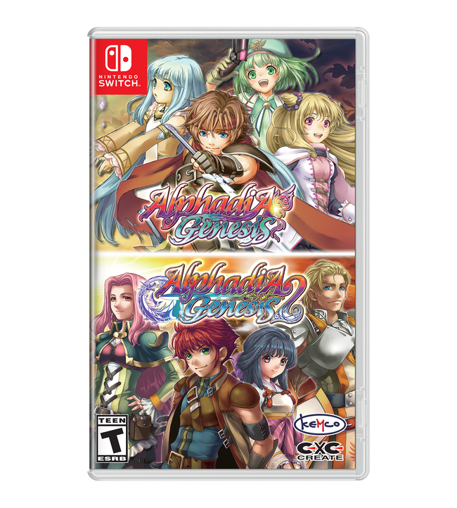 Alphadia Genesis 1 & 2 (Nintendo Switch) (ONLINE ORDER ONLY)