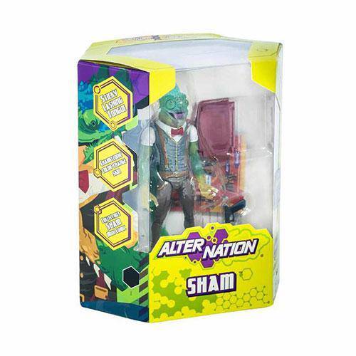 Alter Nation - Sham - 5.5 Inch Action Figure (With Free Comic Book) (Online Order Only)