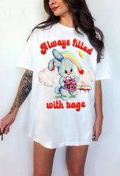 Always Filled With Rage Bunny Tee (ONLINE ORDER ONLY)