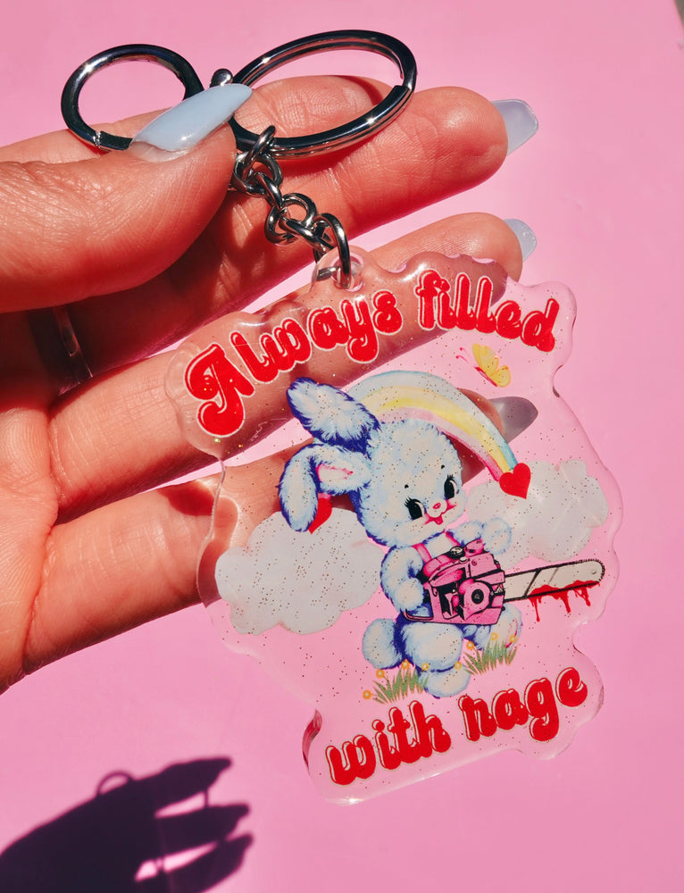 Always Filled With Rage Acrylic Keychain (Online Order Only)