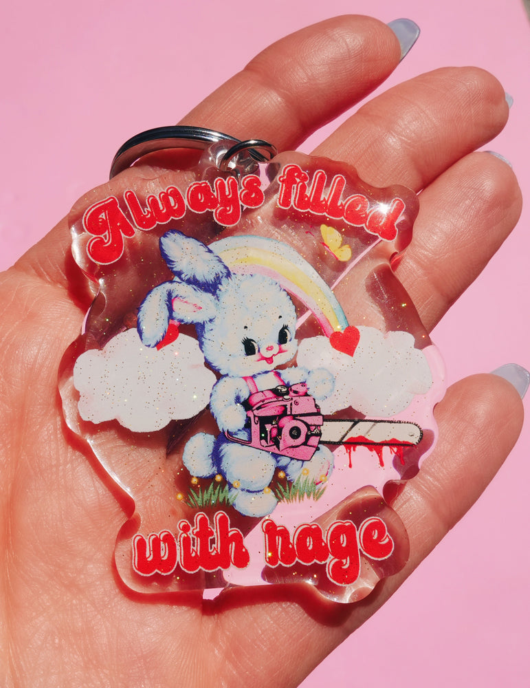 Always Filled With Rage Acrylic Keychain (Online Order Only)
