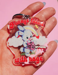 Always Filled With Rage Acrylic Keychain (Online Order Only)
