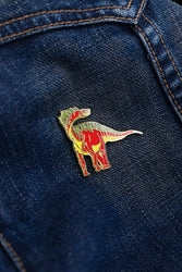 Amargasaurus Enamel Pin (Amargasaurus cazaui)