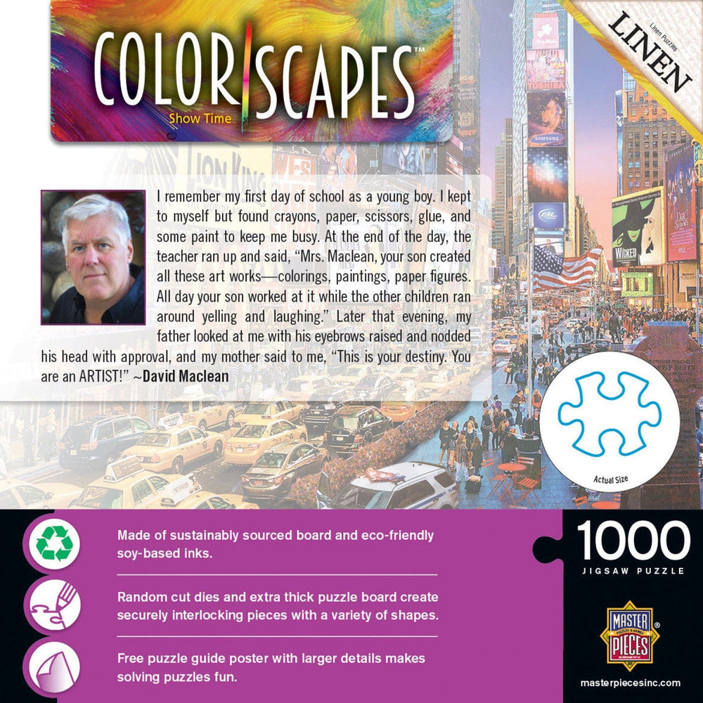 Colorscapes - Show Time 1000 Piece Jigsaw Puzzle (ONLINE ORDER ONLY)