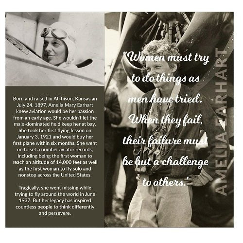 Amelia Earhart Limited Edition Bobblehead (ONLINE ORDER ONLY)