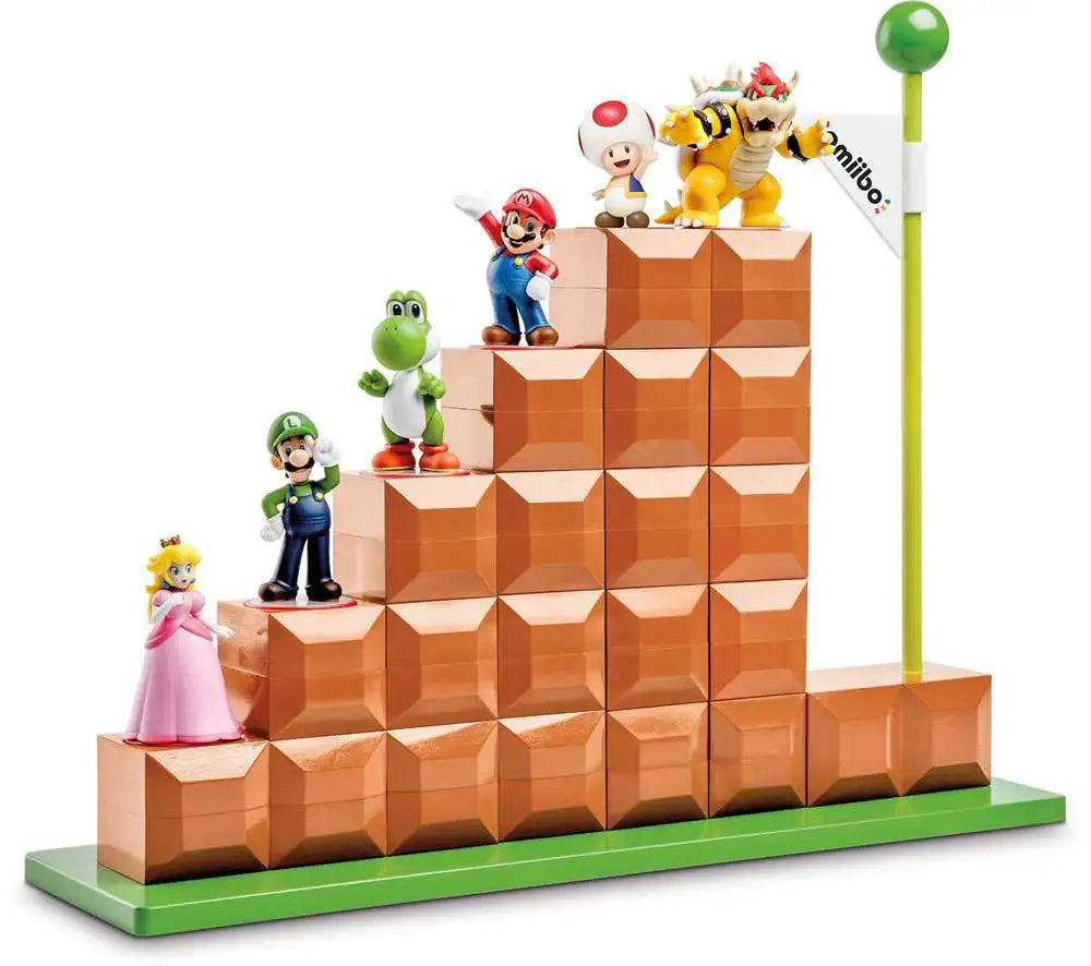 Super Mario Bros End Level Amiibo Display (Toys) (ONLINE ORDER ONLY)