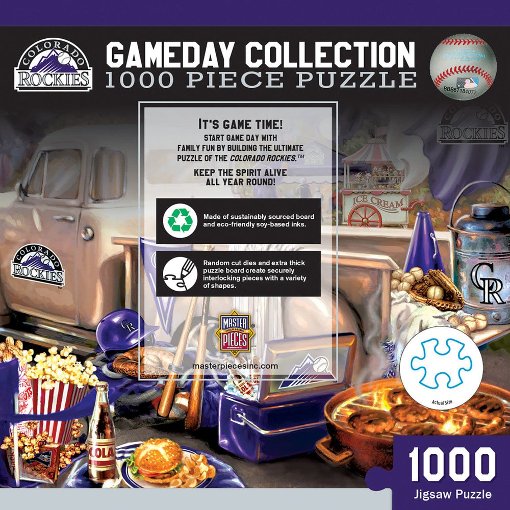 Colorado Rockies - Gameday 1000 Piece Jigsaw Puzzle (ONLINE ORDER ONLY)
