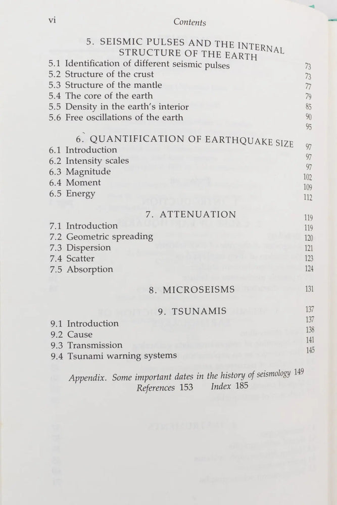 An Introduction to Seismological Research (ONLINE ORDER ONLY)