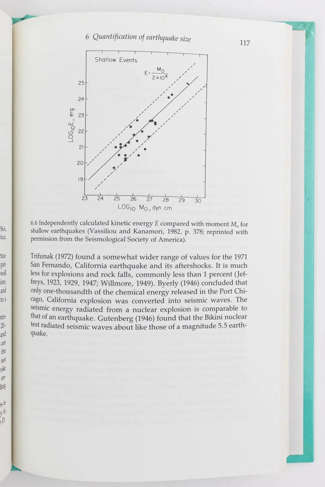An Introduction to Seismological Research (ONLINE ORDER ONLY)