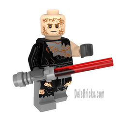 Anakin Skywalker Burned Vader Lego Minifigures Custom Toys (ONLINE ORDER ONLY)