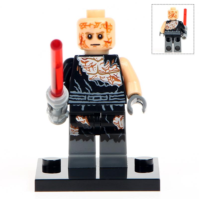 Anakin Skywalker Burned Vader Lego Minifigures Custom Toys (ONLINE ORDER ONLY)