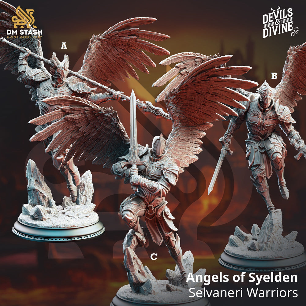 Angels of Syelden, Selvaneri Warriors (Online Order Only)