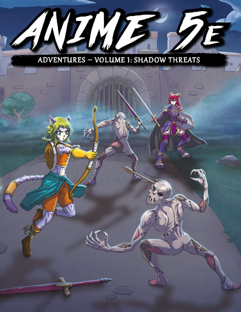 Anime 5E: Adventures - Volume 1 Shadow Threats (Online Only)
