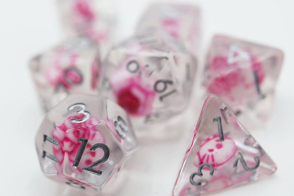 Anime Kitty RPG Dice Set (ONLINE ORDER ONLY)