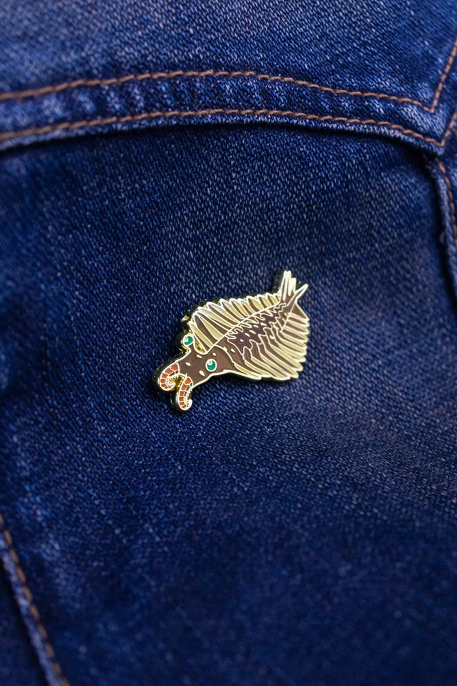 Anomalocaris Enamel Pin (Anomalocaris canadensis) (ONLINE ORDER ONLY)