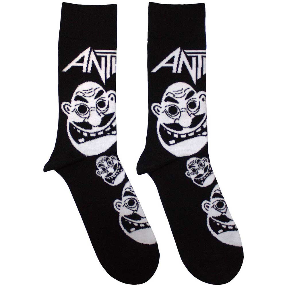 Faces Pattern B&W [Socks] (ONLINE ORDER ONLY)