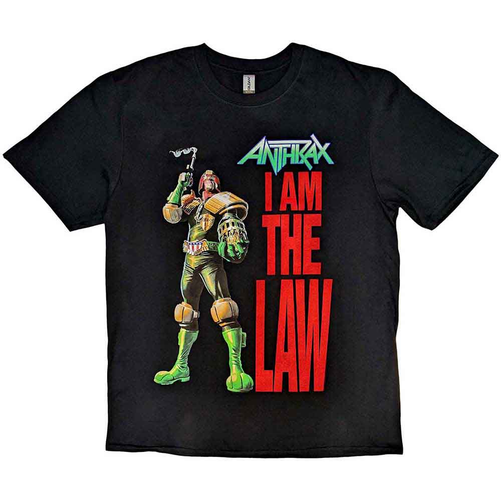 Anthrax - I am the Law [T-Shirt] (ONLINE ORDER ONLY)