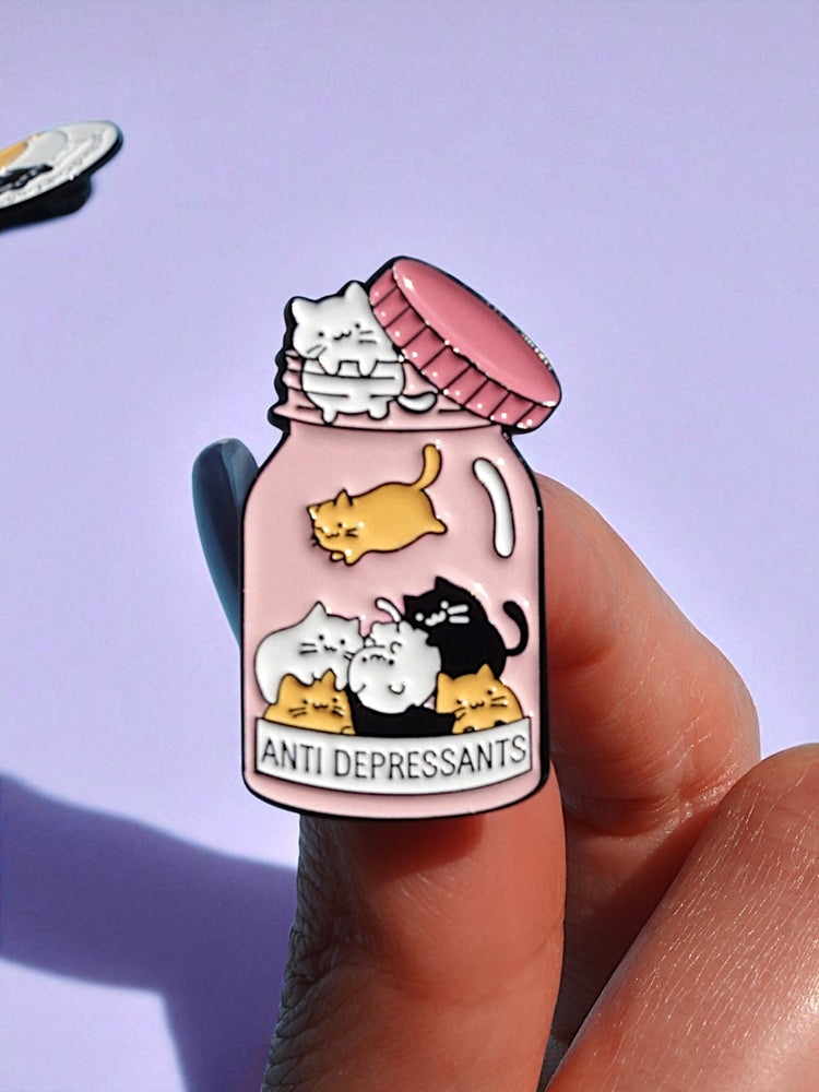 Certified Cat Lady Enamel Pin Set – 3-Pack (Online Order Only)