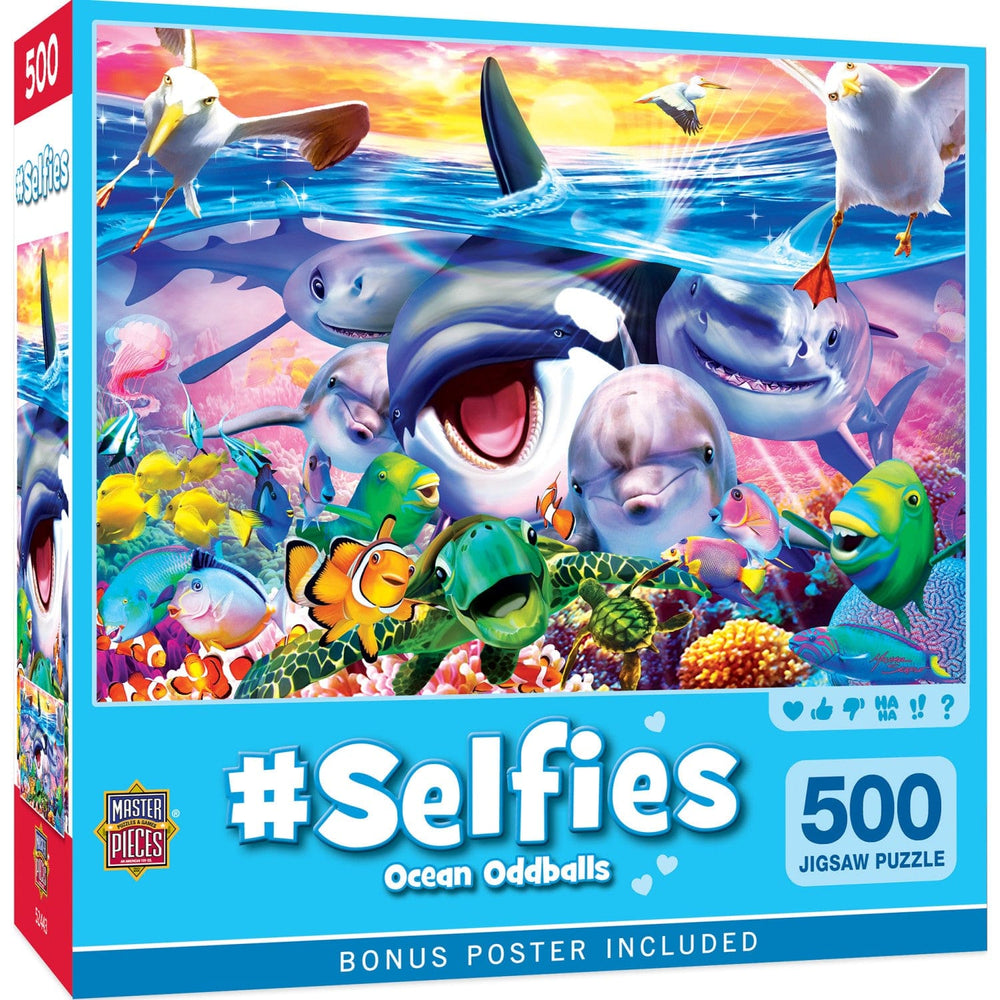 Selfies - Ocean Oddballs 500 Piece Jigsaw Puzzle (ONLINE ORDER ONLY)