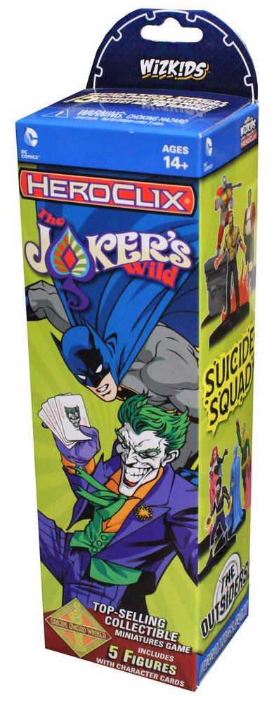 HeroClix: The Joker's Wild! - Booster (ONLINE ORDER ONLY)