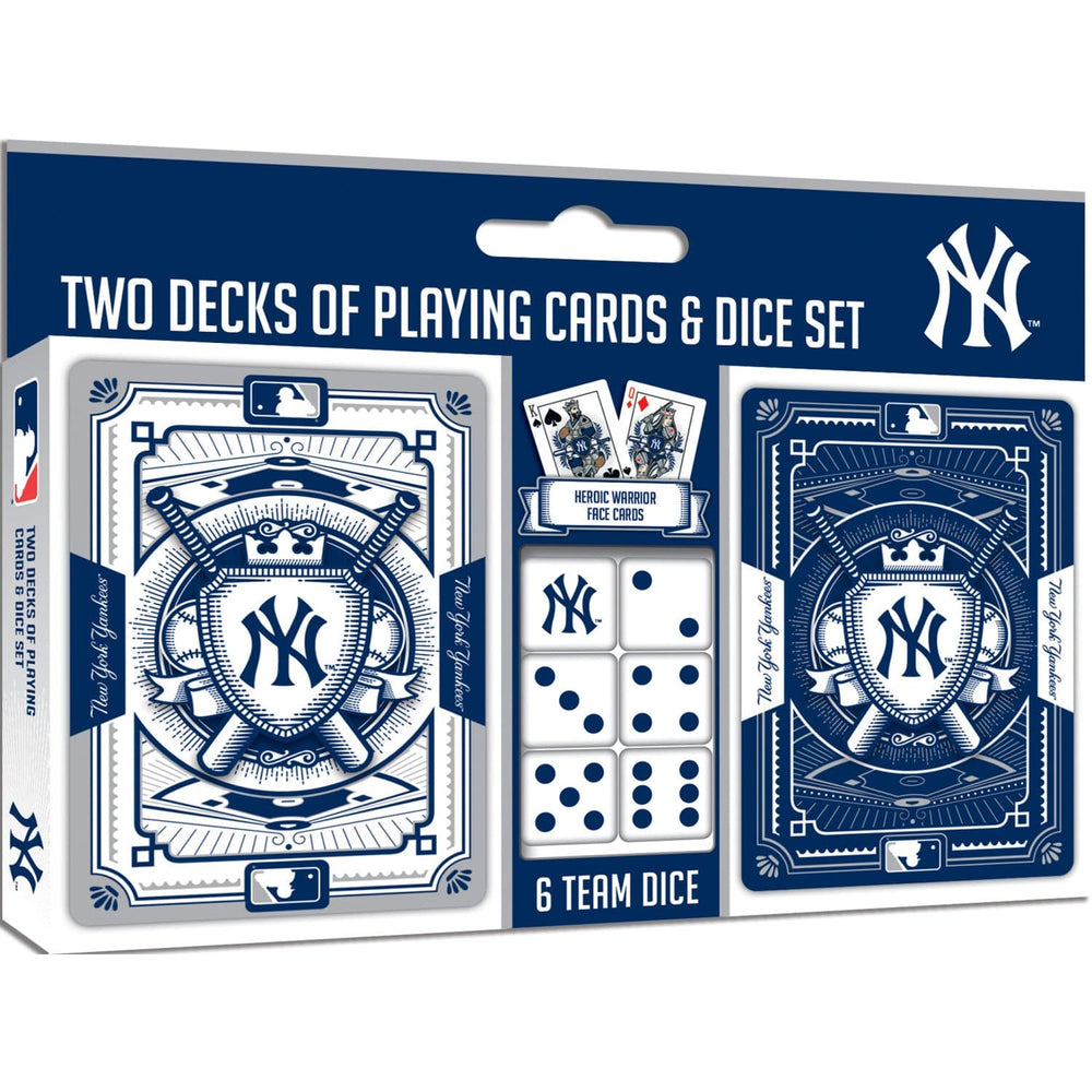 New York Yankees - 2-Pack Playing Cards & Dice Set (ONLINE ORDER ONLY)