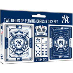 New York Yankees - 2-Pack Playing Cards & Dice Set (ONLINE ORDER ONLY)