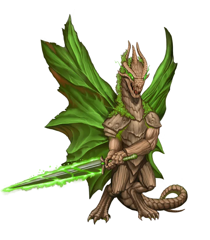 Battlezoo Dragons: Leshy Dragons for Foundry VTT (Online Order Only)